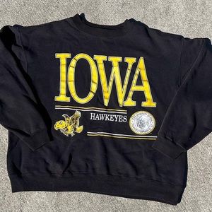 Vintage Iowa Hawkeyes Crew neck sweatshirt